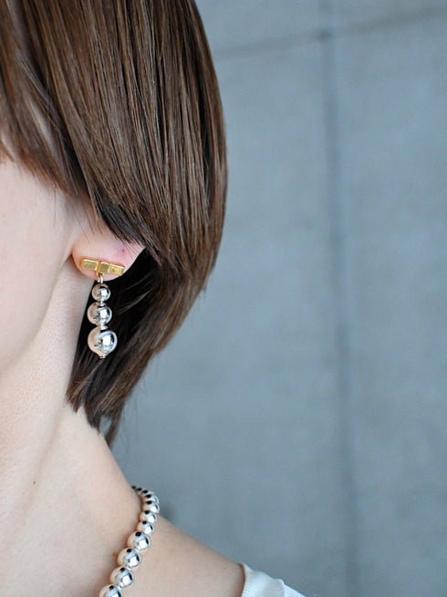 noble ribbon † pierce/earring